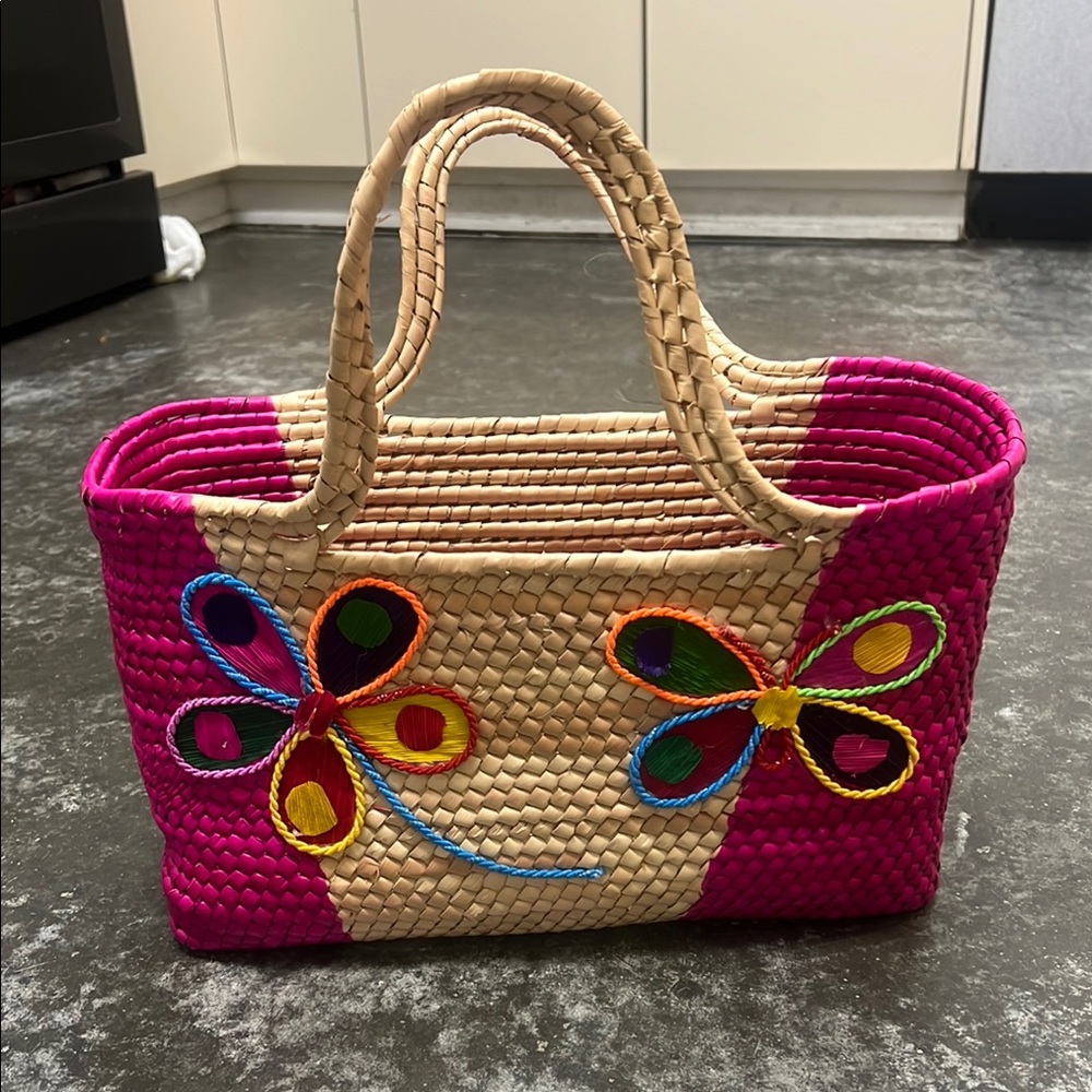 Mexican Woven Tote Bag